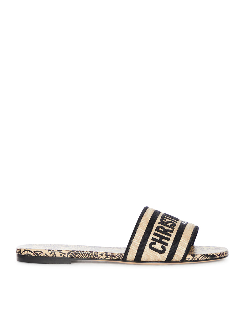 DWAY EMBROIDERED SANDAL