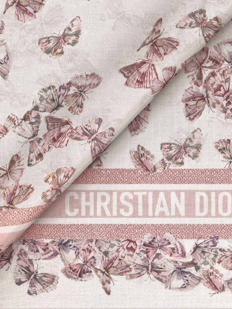 Dior Camo Bow Tie Shawl