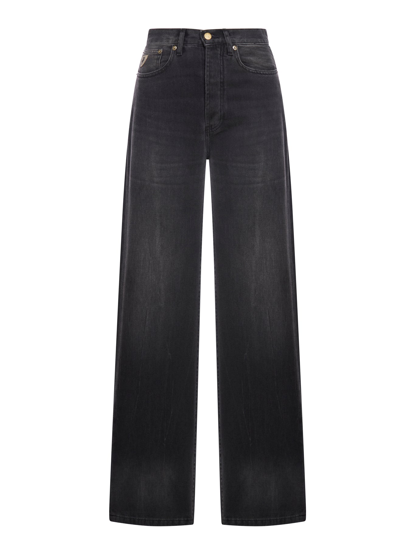 SKATER LOOSE WIDE LEG JEANS