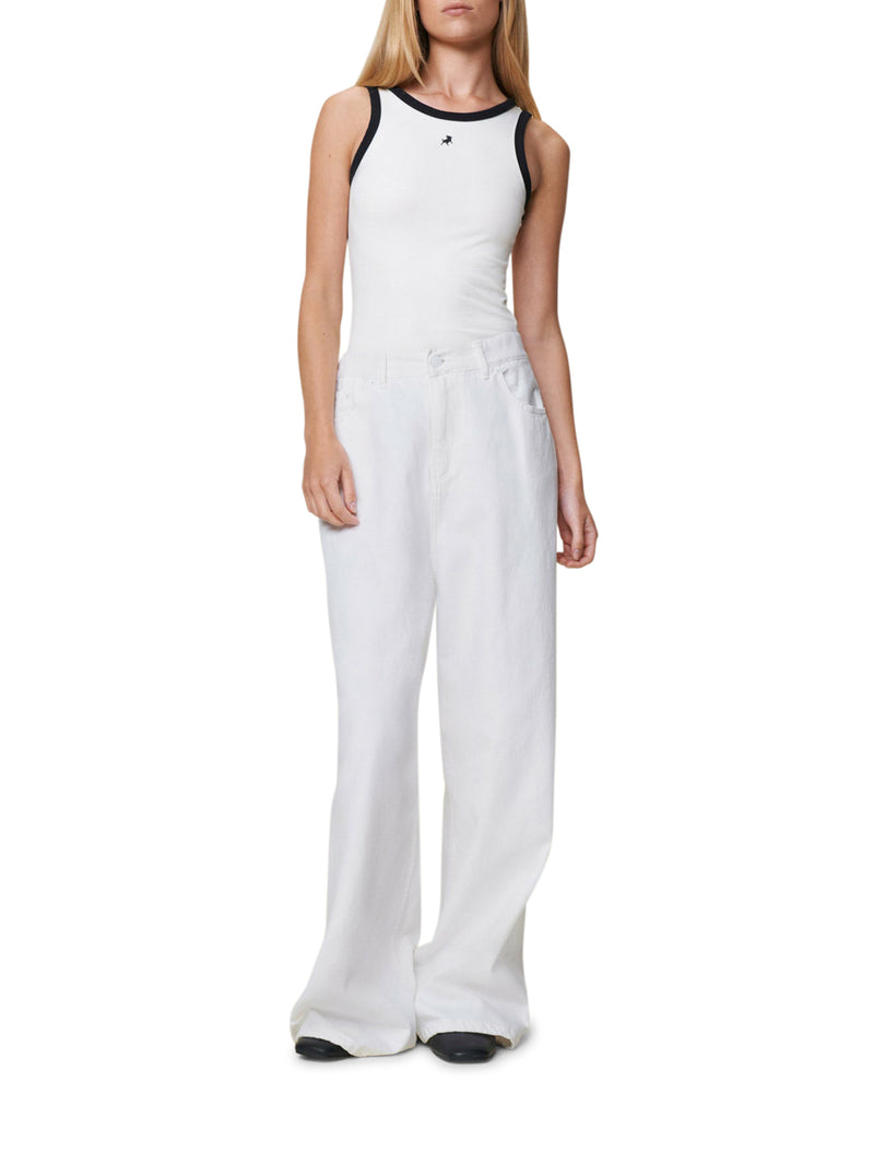 PALOMA WHITE DENIM JEANS