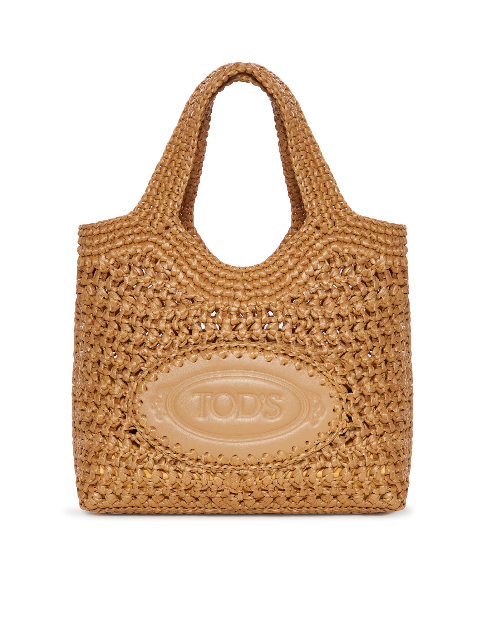 RAFFIA SHOPPING BAG