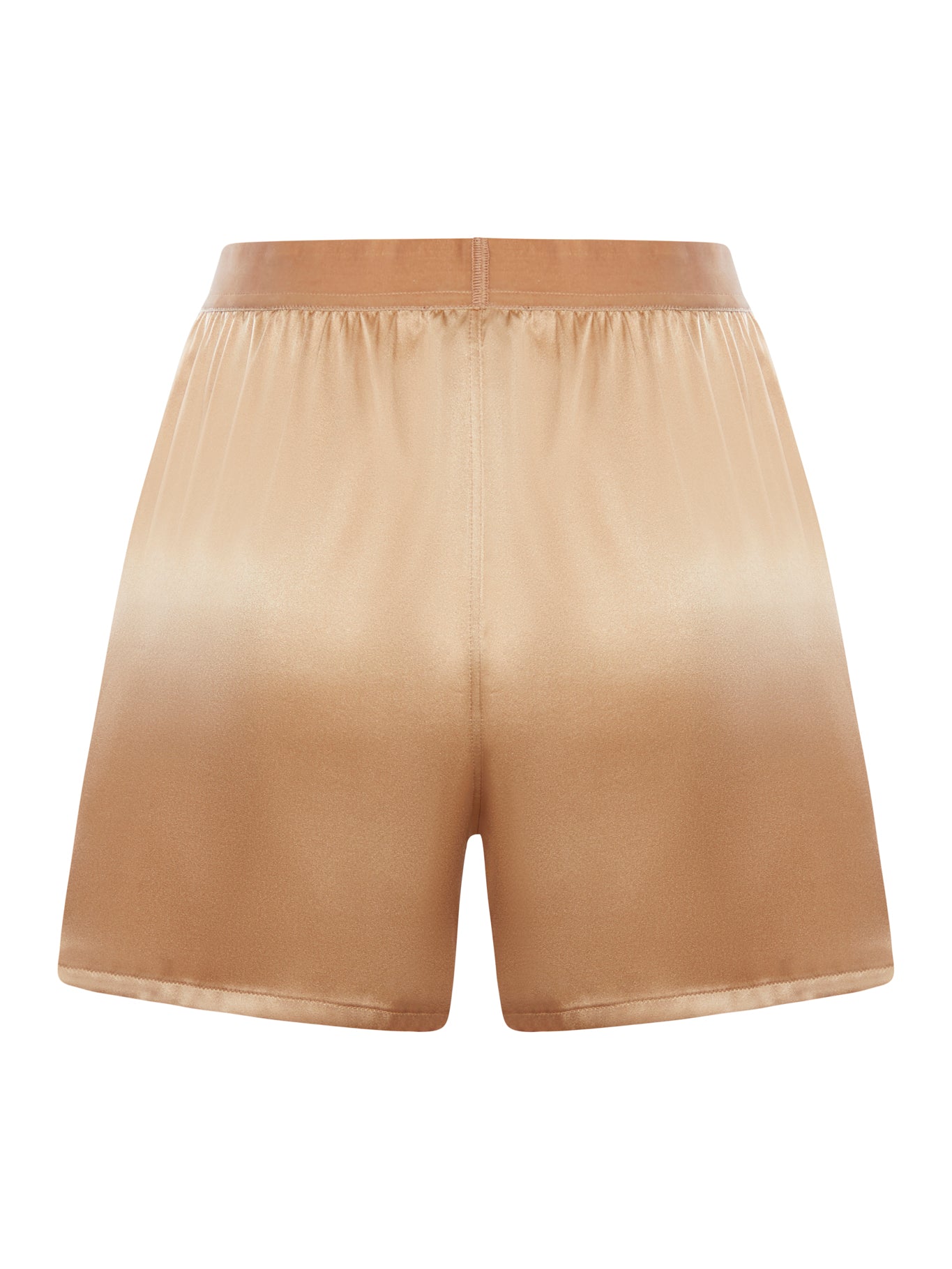 SHORTS IN STRETCH SILK SATIN