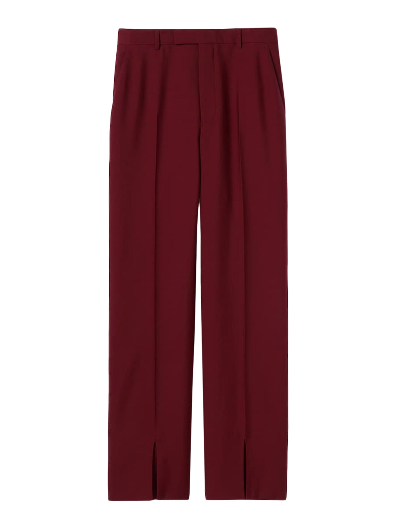 OVERSIZE LOW WAIST PETITE FIT WOOL PANT