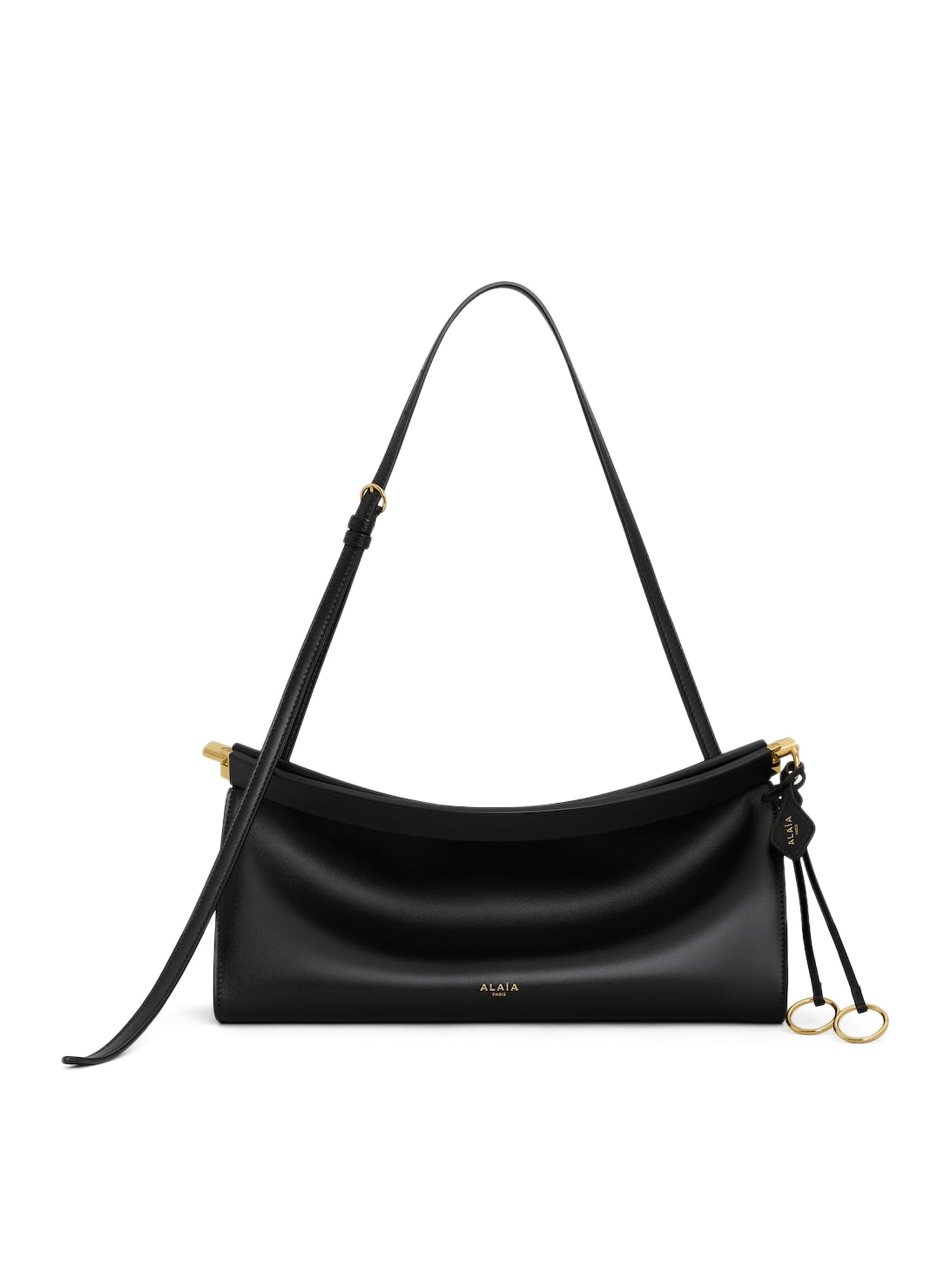 LE CLICK EAST WEST MEDIUM LEATHER BAG