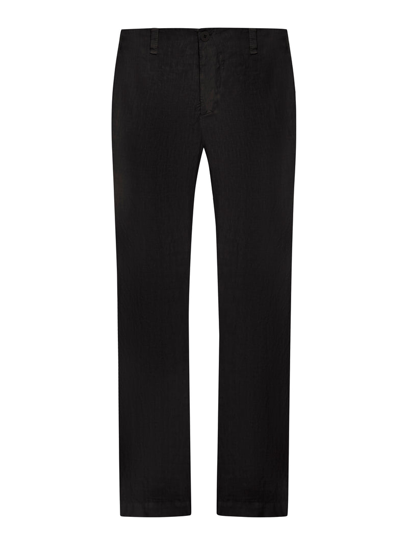 REGULAR LINEN TROUSERS