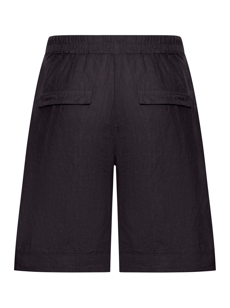 LINEN BERMUDA SHORTS
