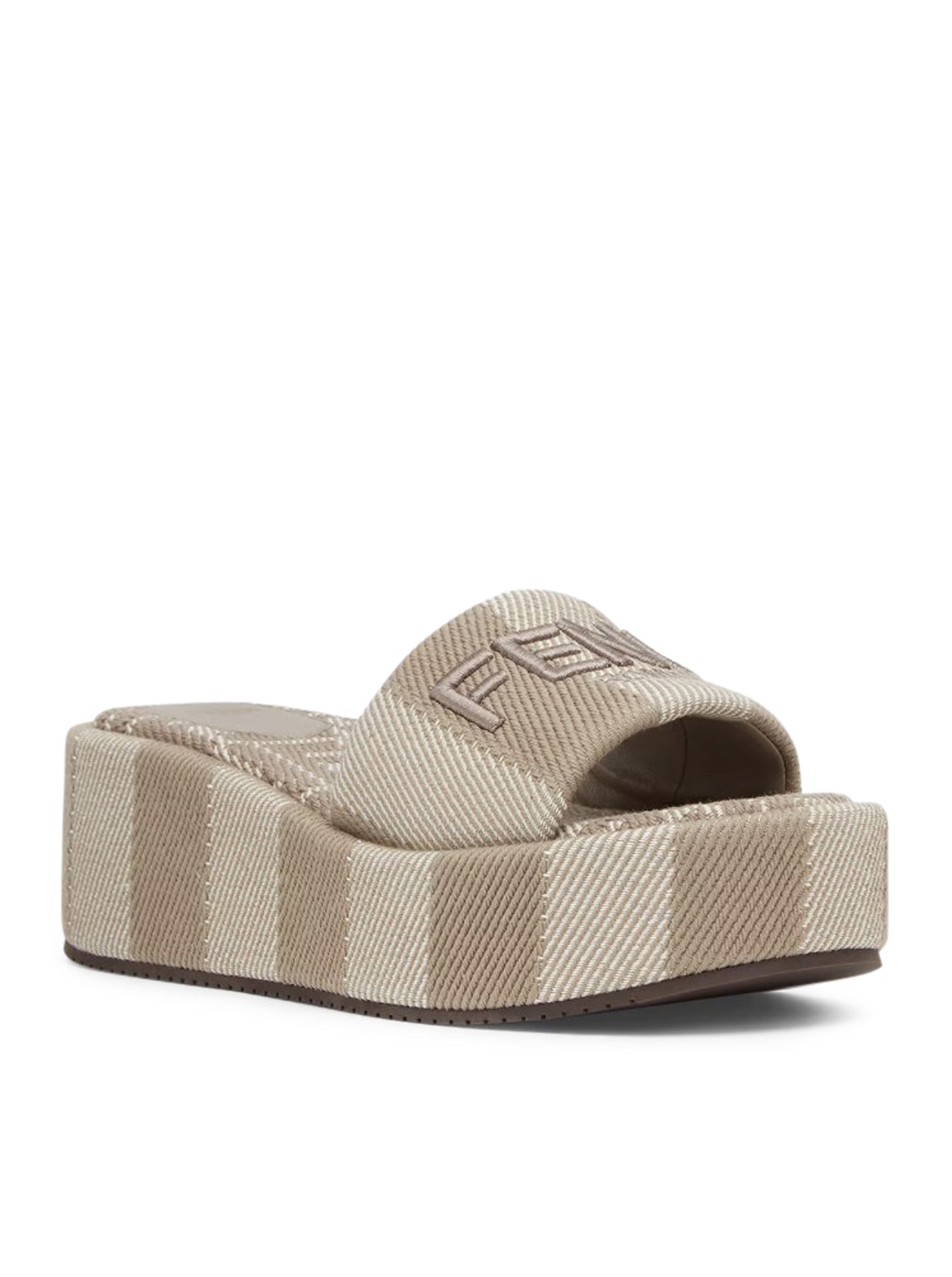 FENDI SUNSHINE PLATFORM SLIPPERS