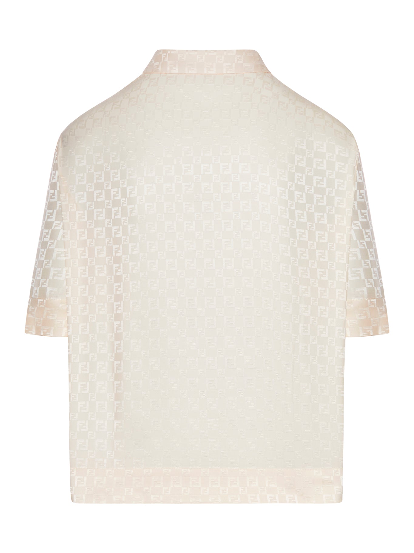 FENDI SHORT SLEEVE SILK SHIRT