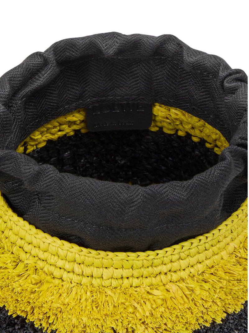 BEE BASKET BAG IN RAFFIA AND CALFSKIN – Suit Negozi Row