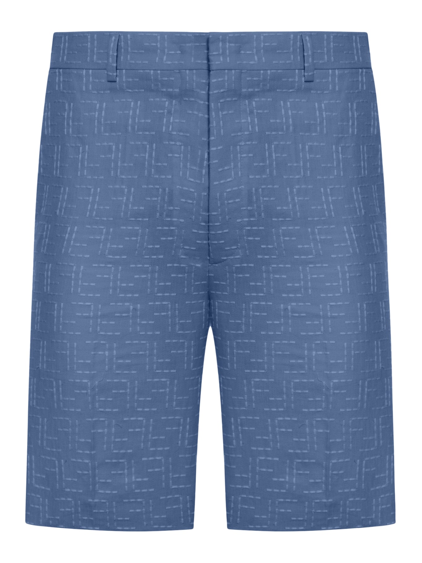 SHORTS IN LINEN JACQUARD FF – Suit Negozi Row
