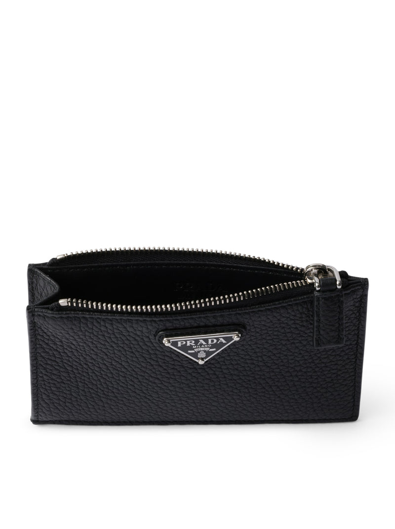 HAMMERED LEATHER CARD HOLDER