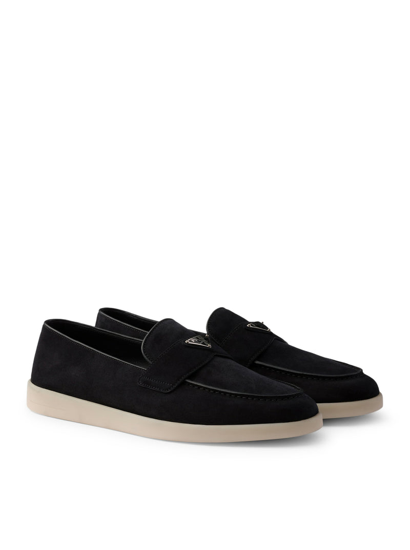 SUEDE LOAFERS