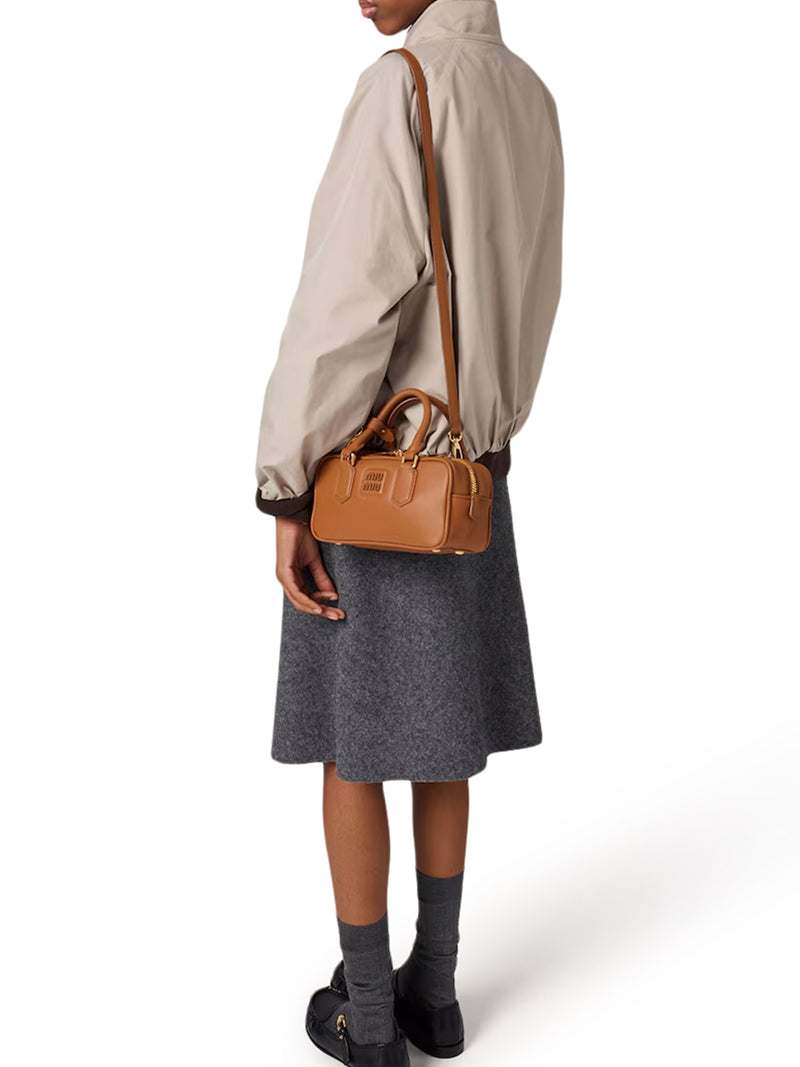 ARCADIE SMOOTH LEATHER BAG