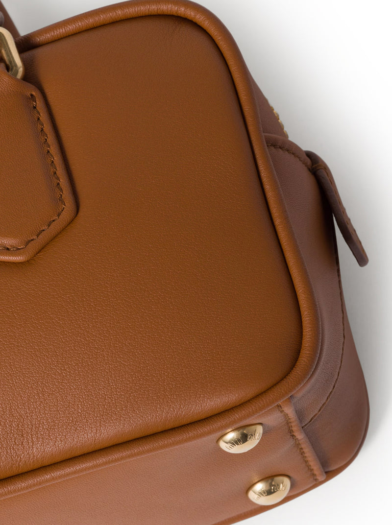 ARCADIE SMOOTH LEATHER BAG