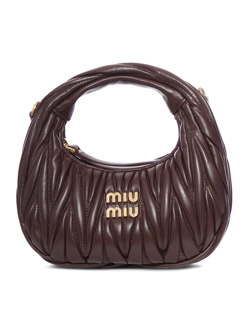 MINI HOBO WANDER BAG IN NAPPA MATELASSÈ – Suit Negozi Row