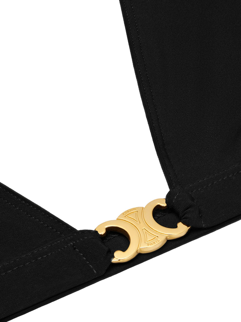 TRIOMPHE TRIANGLE TOP IN MATTE JERSEY