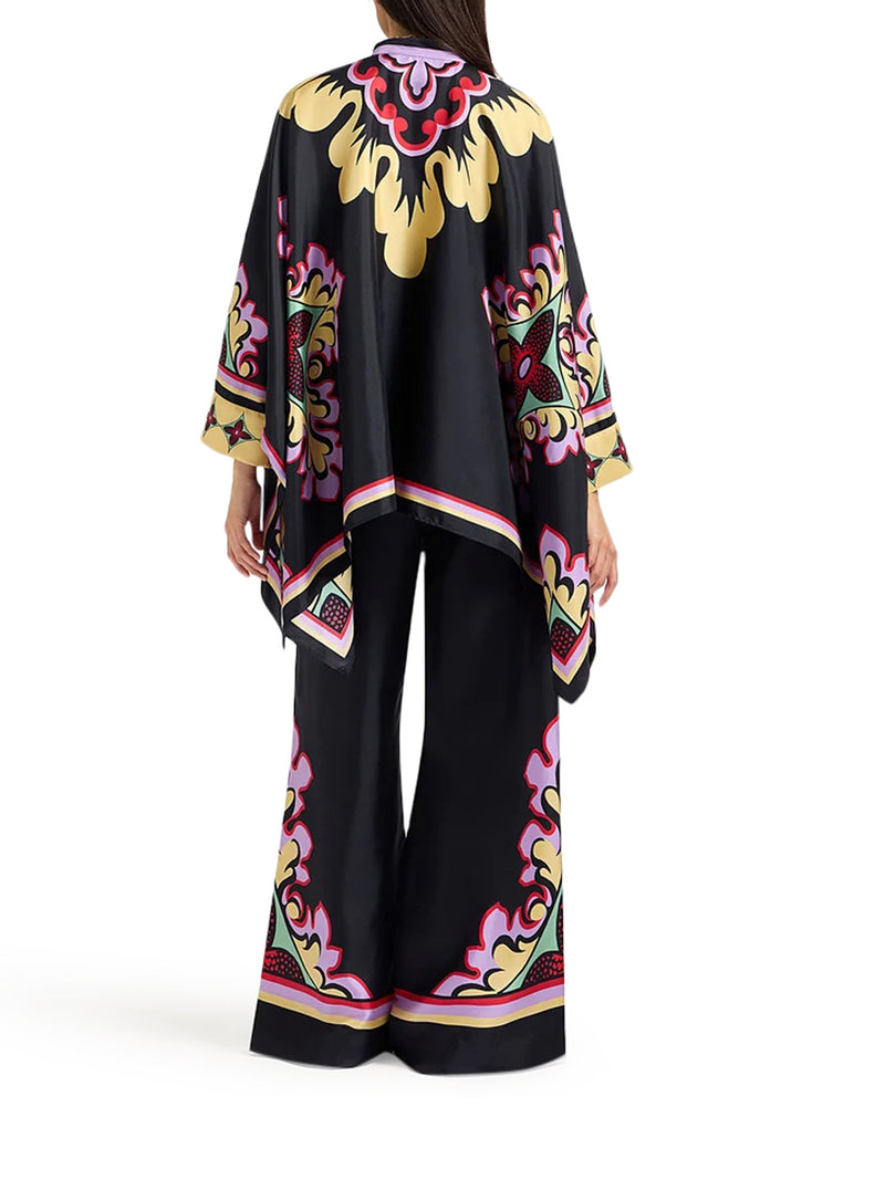 SILK PALAZZO TROUSERS