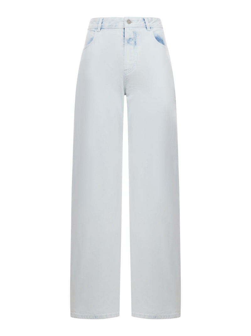LOW WAIST ROUNDED JEANS
