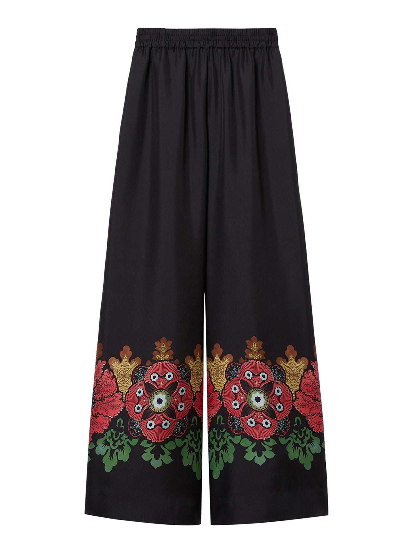 SILK PALAZZO TROUSERS