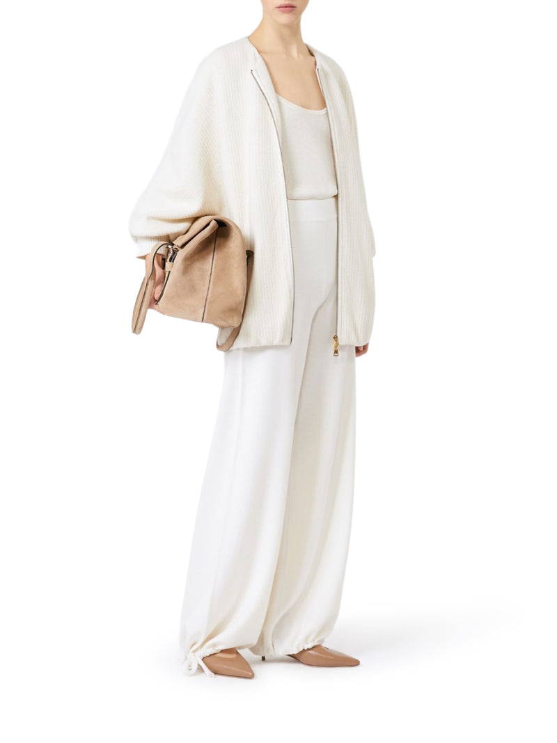 WOOL AND CASHMERE KNIT JACKET