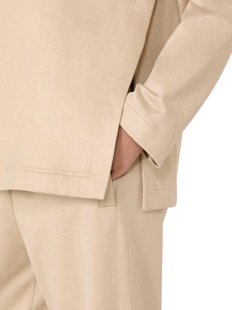 BERMA SILK AND COTTON SWEATSHIRT