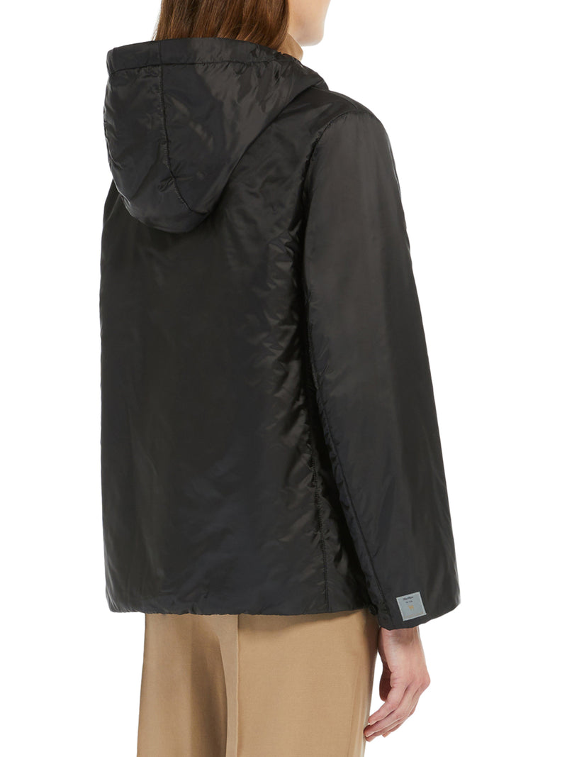 PADDED JACKET WITH DROP-PROOF CANVAS HOOD