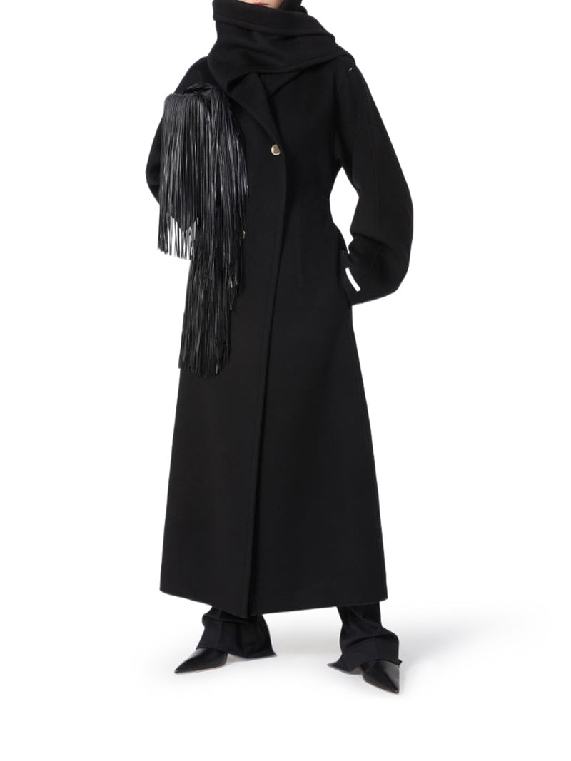 COAT WITH SCARF COLLAR