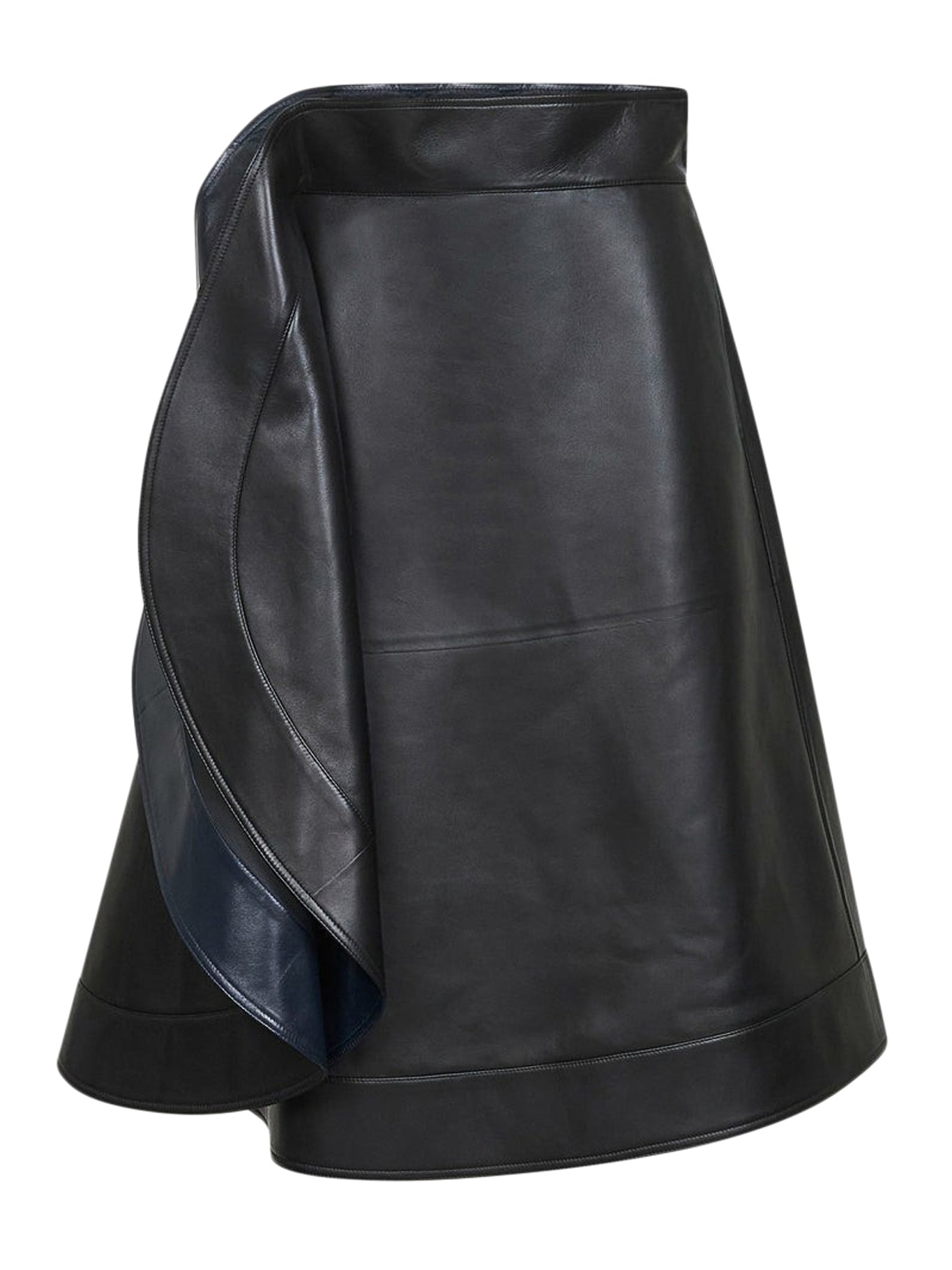 ASYMMETRIC SKIRT FOR WOMEN IN BLACK – Suit Negozi Row