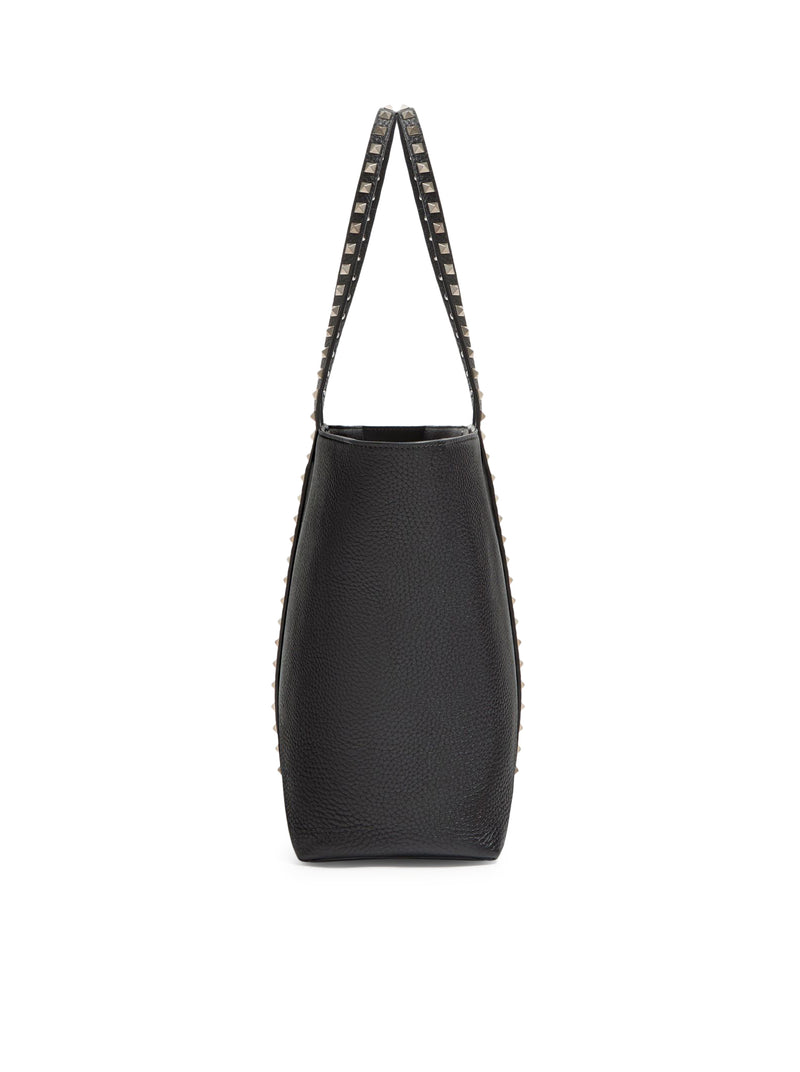 ROCKSTUD BAG IN HAMMERED CALFSKIN