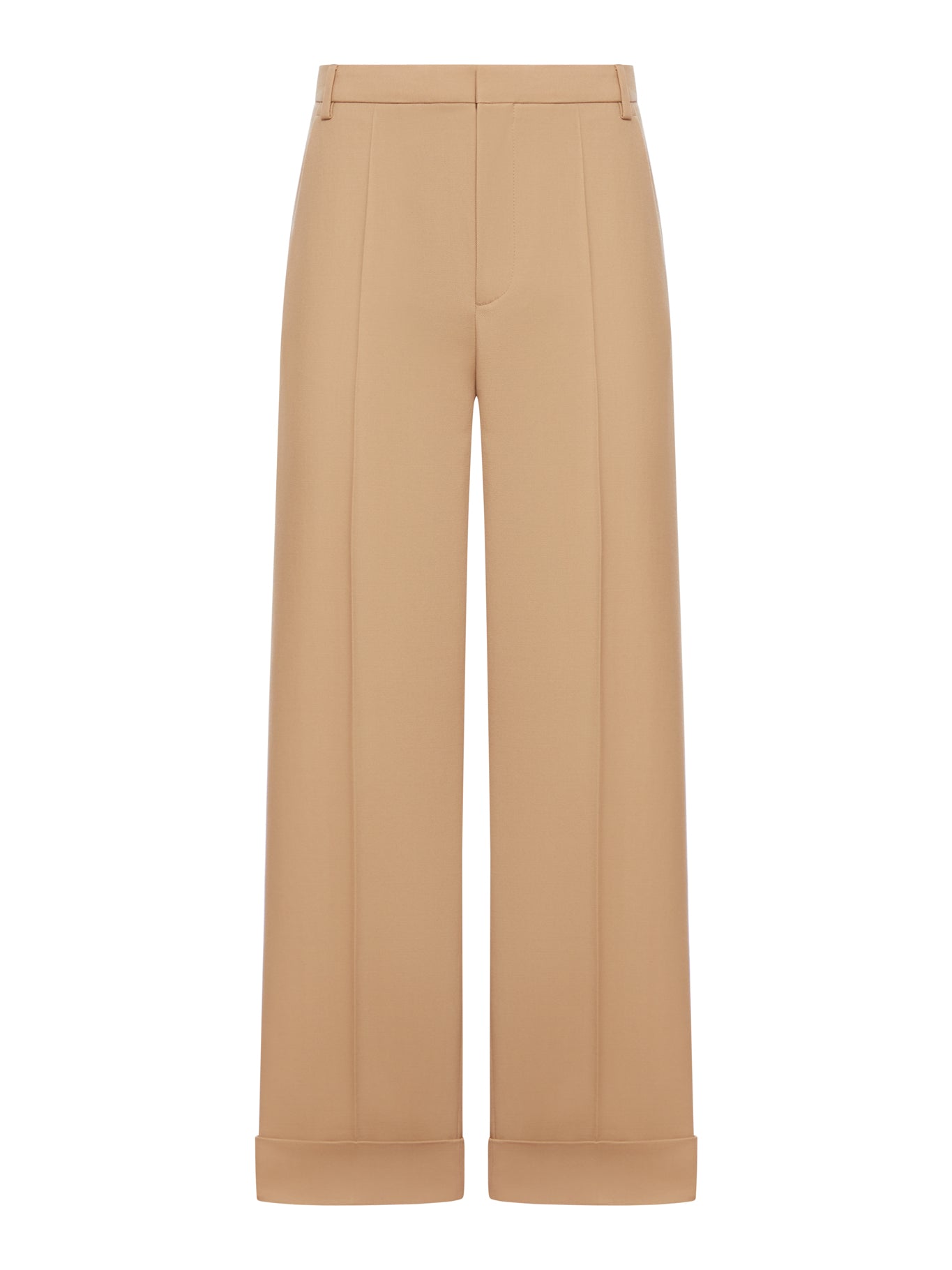 TAILORED GABARDINE TROUSERS