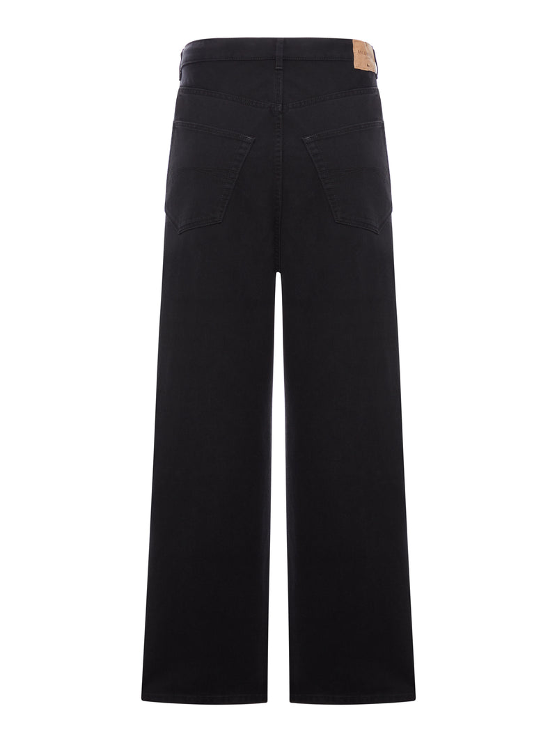 BAGGY JEANS IN ITALIAN SOFT DENIM