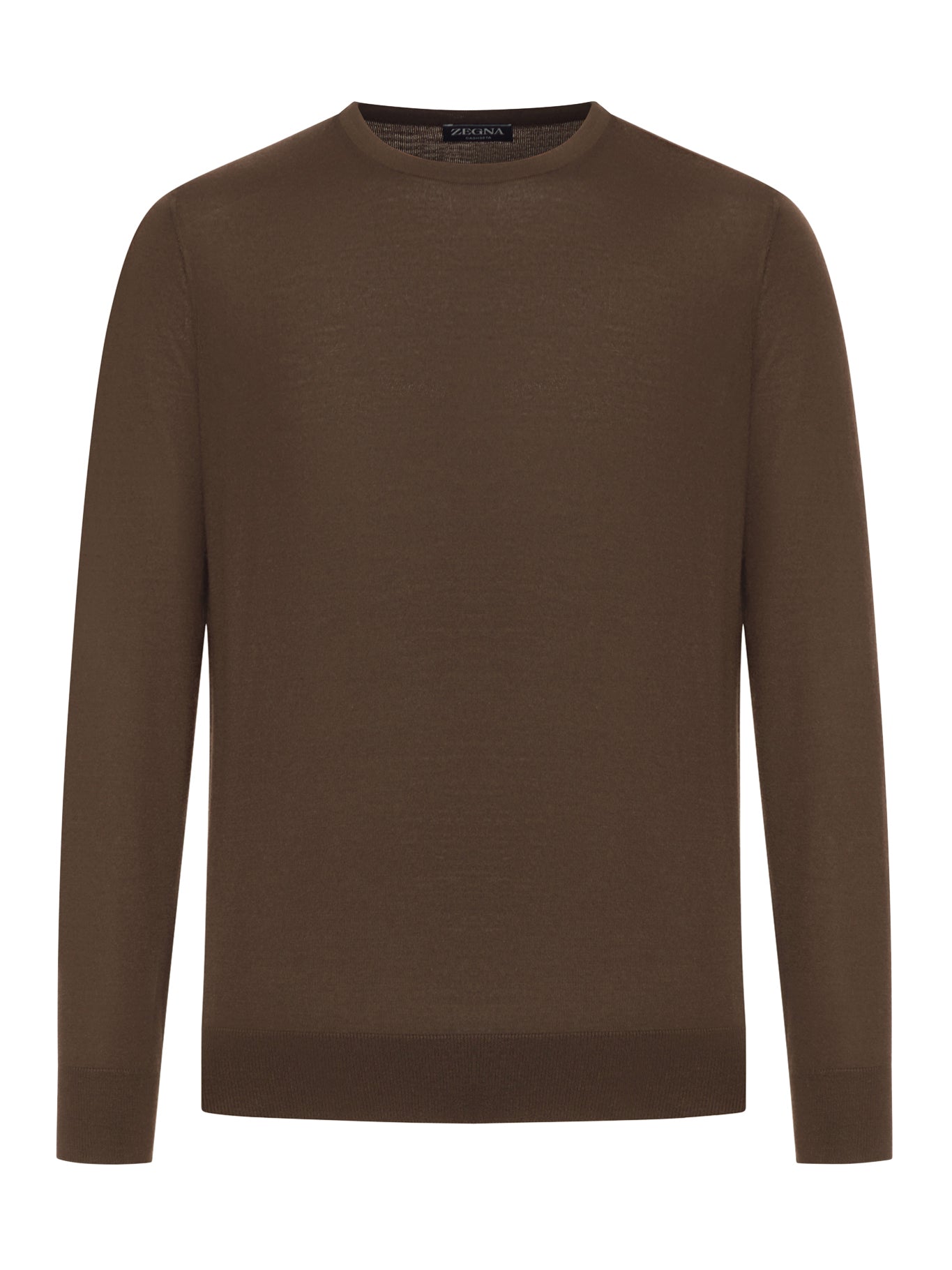 CREW NECK SWEATER IN CASHSETA MÉLANGE