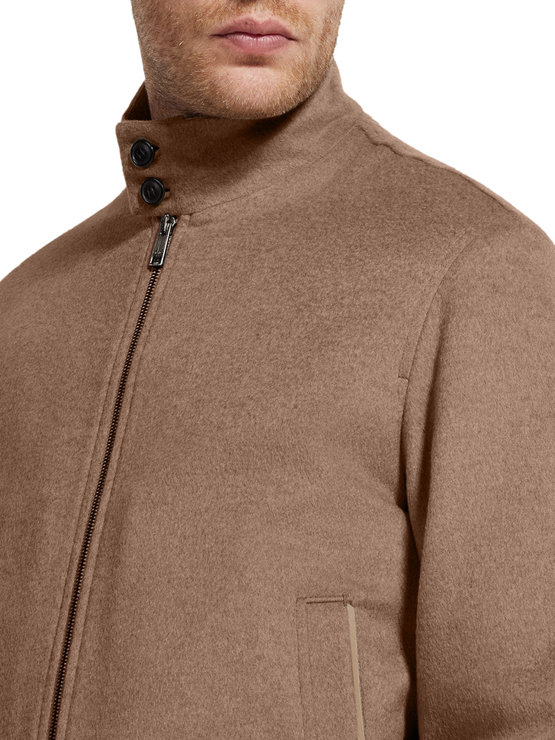 BLOUSON IN OASIS CASHMERE ELEMENTS