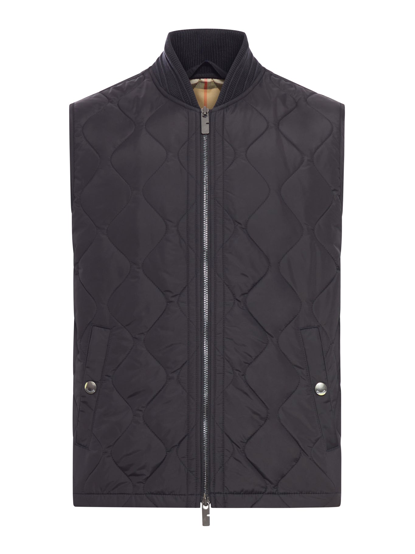 QUILTED NYLON VEST