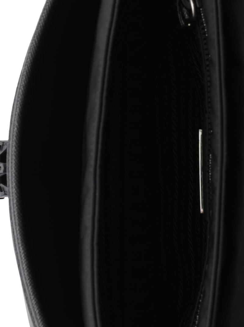 RE-NYLON AND SAFFIANO SHOULDER BAG