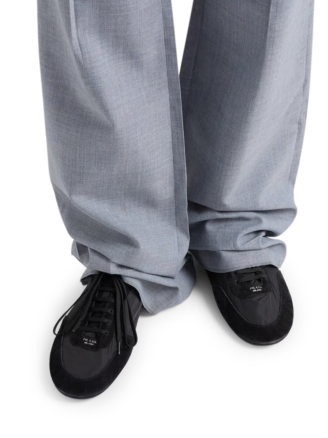 COLLAPSE SNEAKERS IN RE-NYLON AND SUE