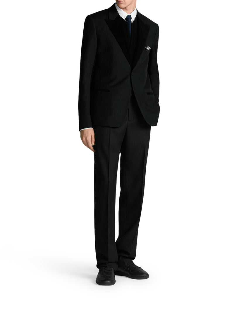 JACKET WITH CORDUROY DETAILS