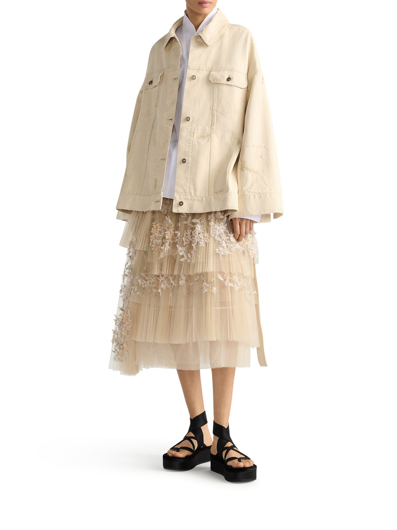 OVERSIZE JACKET WITH BELT