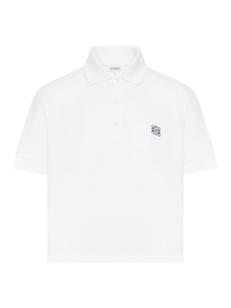 TRAPEZE POLO IN COTTON