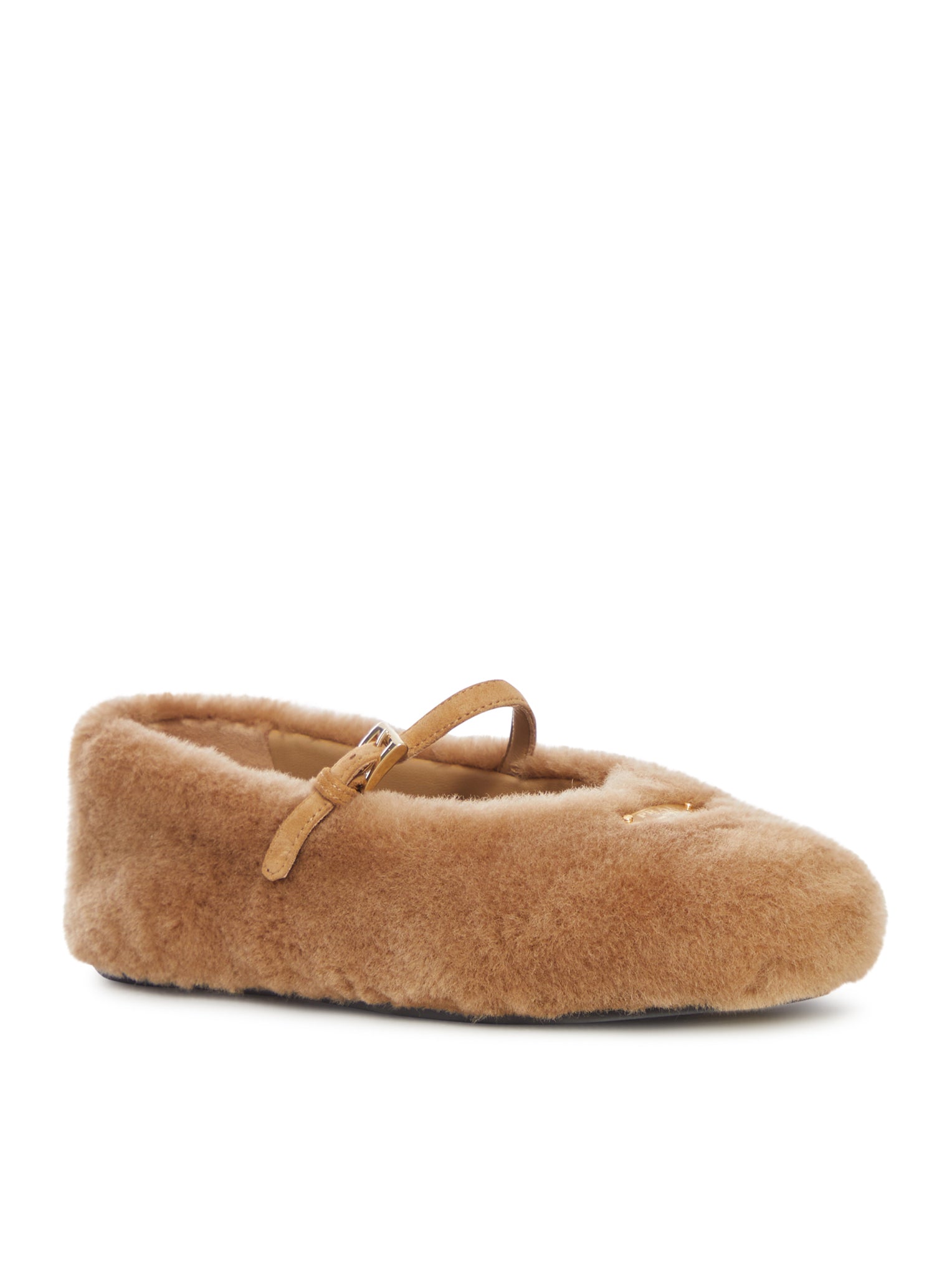 SHEARLING BALLERINAS