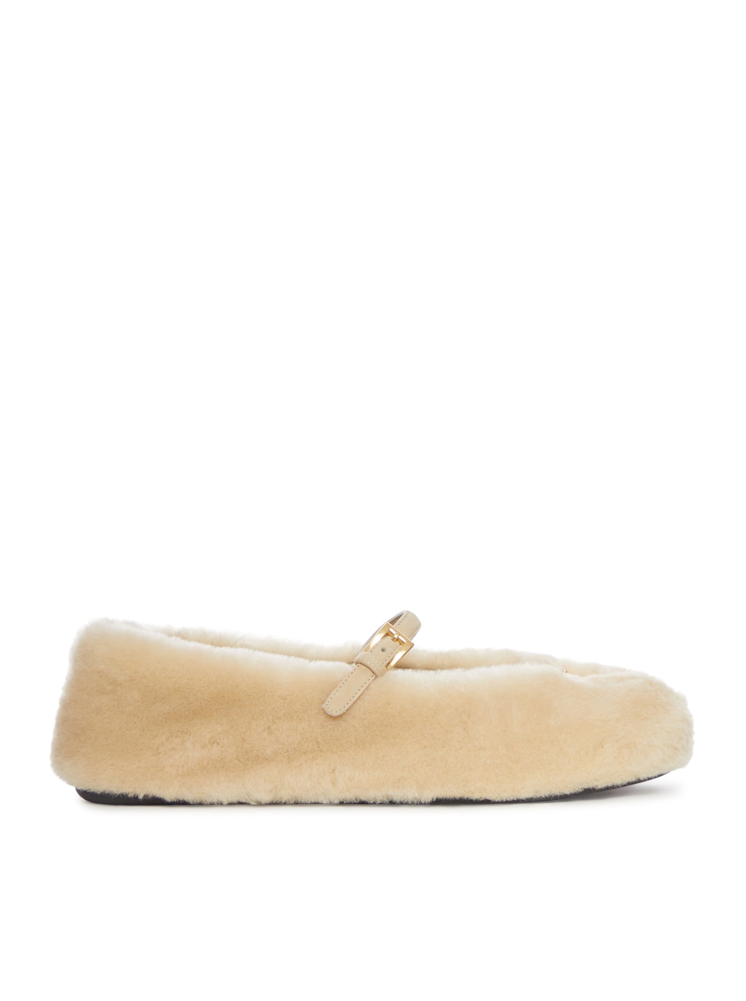 SHEARLING BALLERINAS