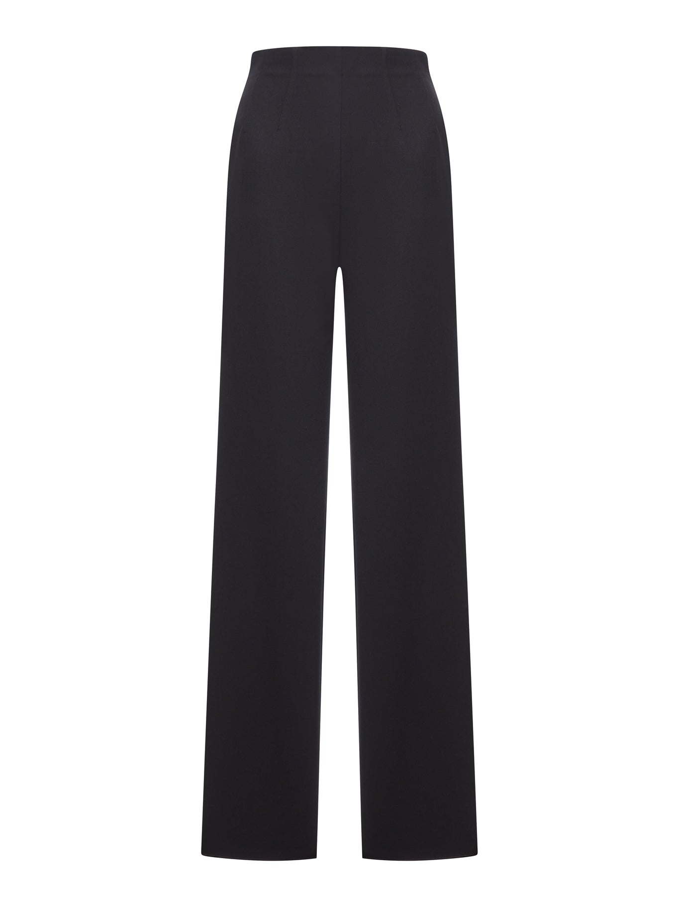 SATIRE TROUSERS IN WOOL GABARDINE