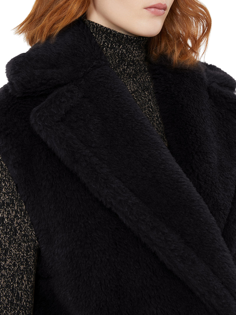 TEDDY VEST IN ALPACA AND WOOL