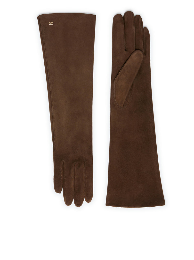 AFIDEESUEDE GLOVES IN SUEDE NAPPA