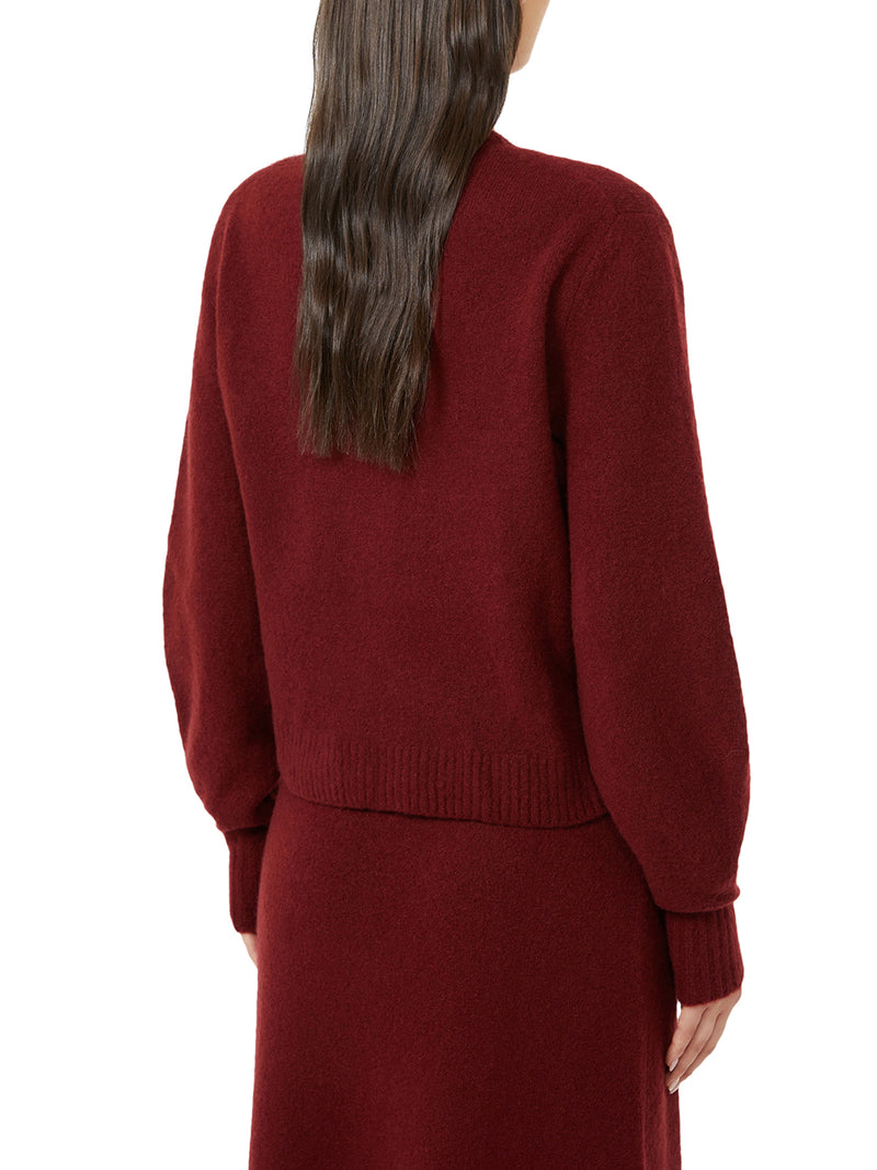 STRETCH CASHMERE YARN SWEATER
