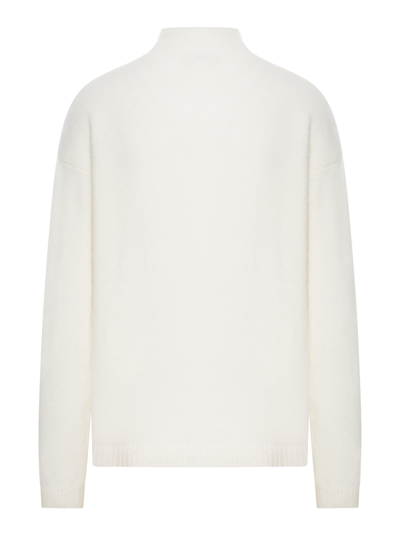 BOXY SWEATER IN STRETCH CASHMERE YARN