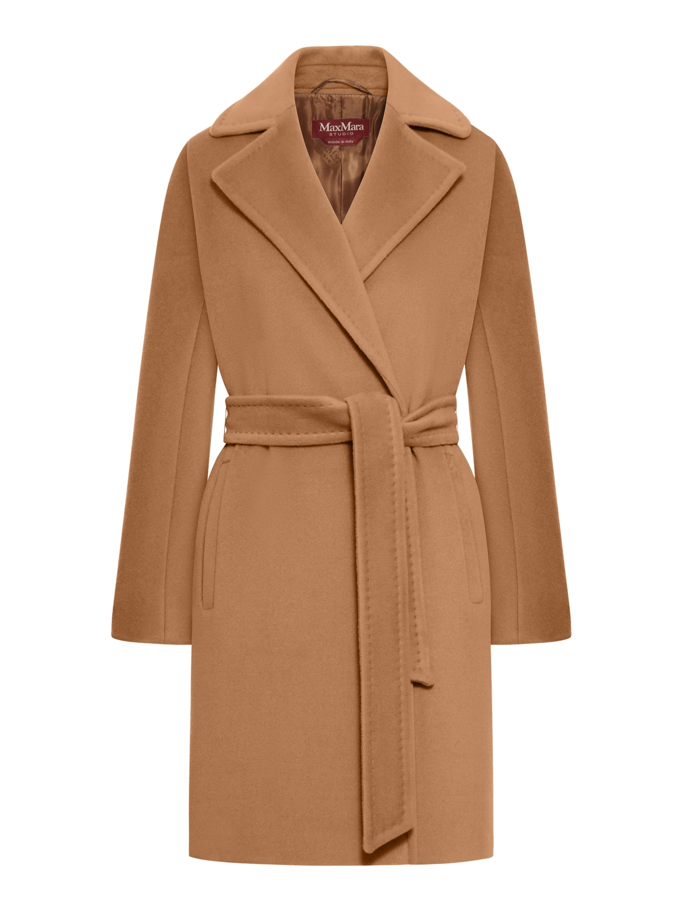 SCIRE BEAVER WOOL ROBE COAT
