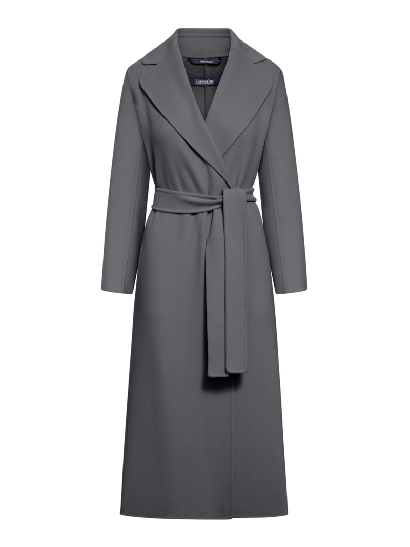 WOOL DRAP ROBE COAT