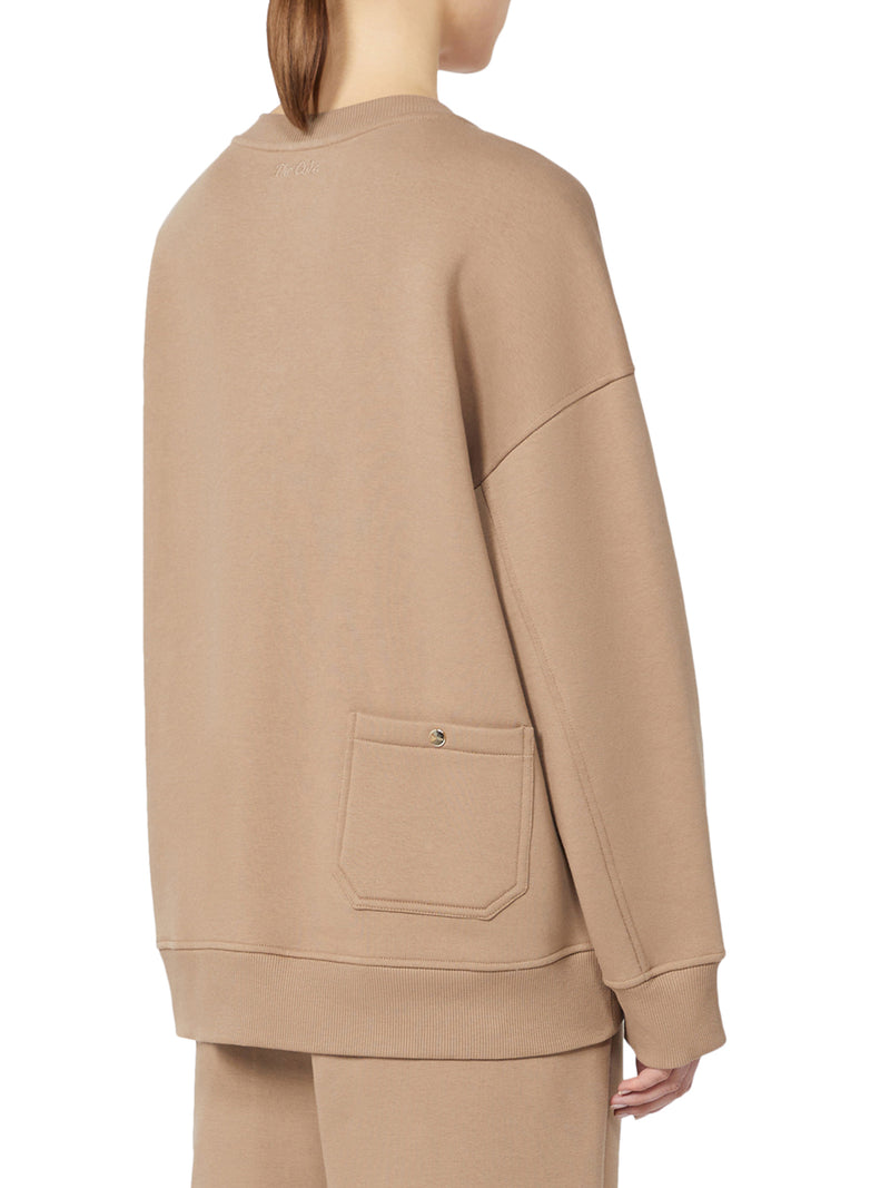 COTTON SWEATSHIRT WITH LOGO