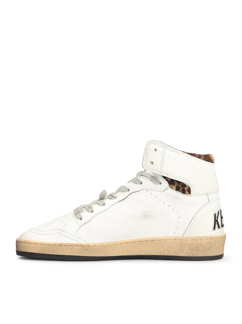 SKY-STAR SNEAKERS WITH LEO PONYSKIN INSERTS